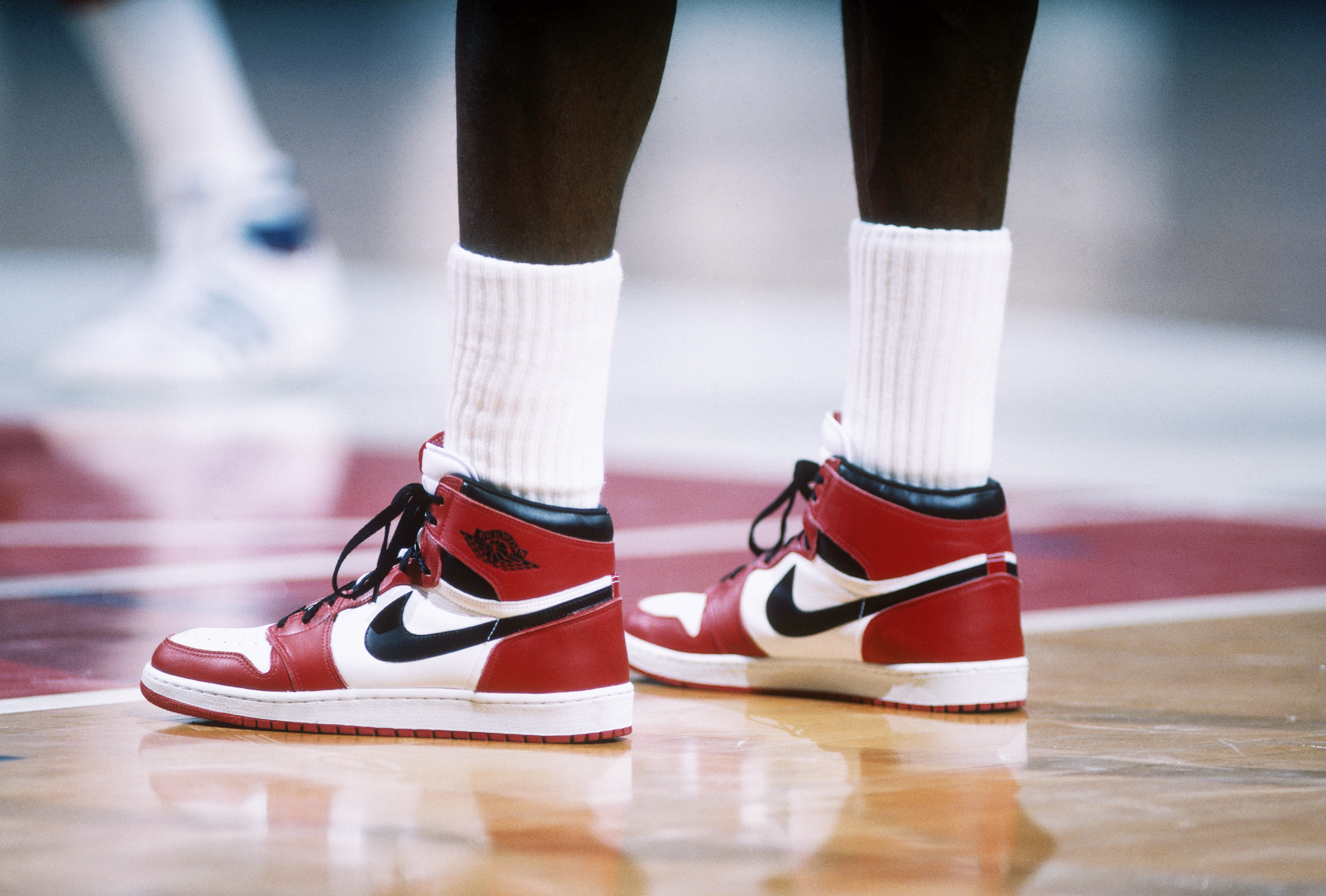 Первые Nike Air Jordan, 1984 год Первые Nike Air Jordan, 1984 год