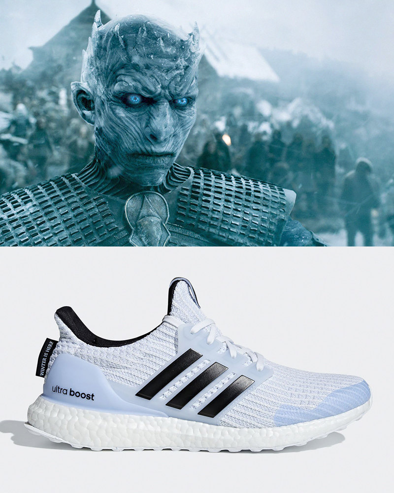 Король ночи, предводитель белых ходков и adidas Ultra Boost “White Walker” Король ночи, предводитель белых ходков и adidas Ultra Boost “White Walker”