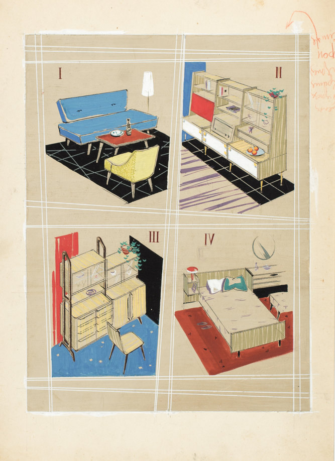 Рисунок для журнала Техника Молодежи N4, 1957 год; Юрий Случевский; частное собрание Рисунок для журнала Техника Молодежи N4, 1957 год; Юрий Случевский; частное собрание