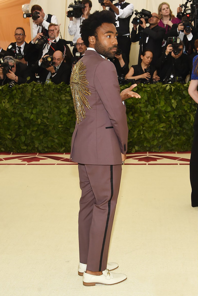 Дональд в Gucci на Met Gala, май 2018 Дональд в Gucci на Met Gala, май 2018
